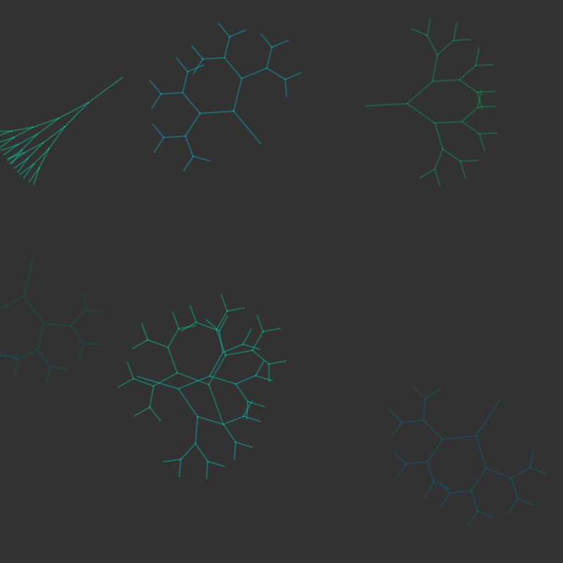 Fractal Swarm #8 static token preview