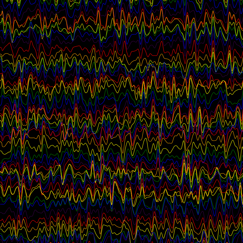 Mountains Waves and Valleys #18 static token preview
