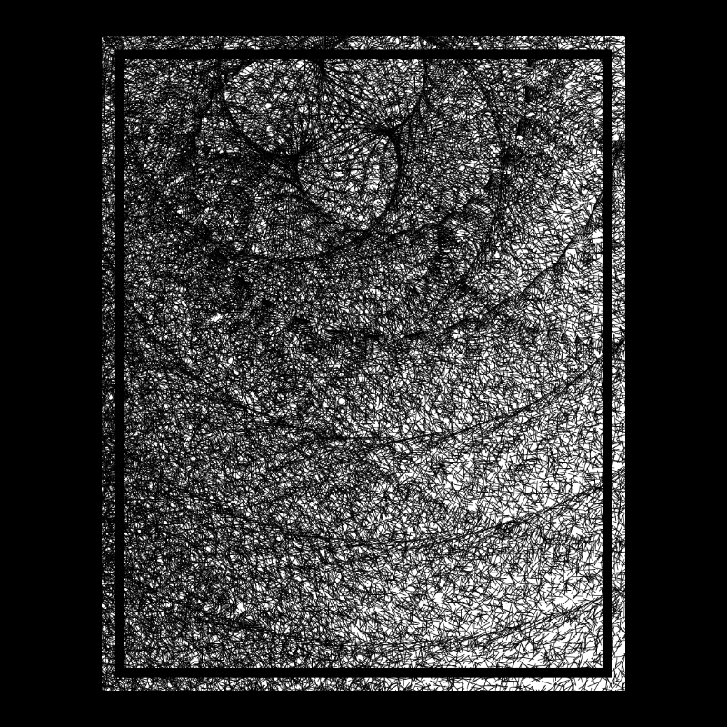 bnw plotter mandalas gone crazy #9 static token preview