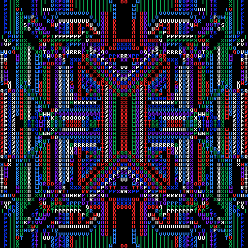 PETSCII Machine #25 static token preview