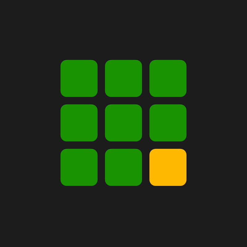Rubik's Cube #7 static token preview