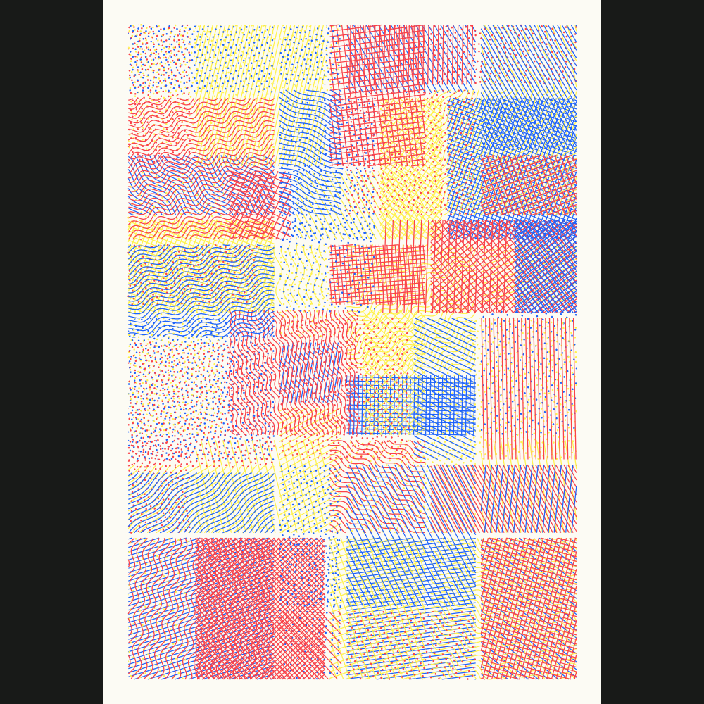 Pattern Grid Chaos #15 static token preview