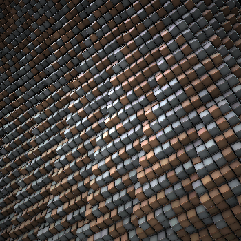 Tired Voxels #19 static token preview