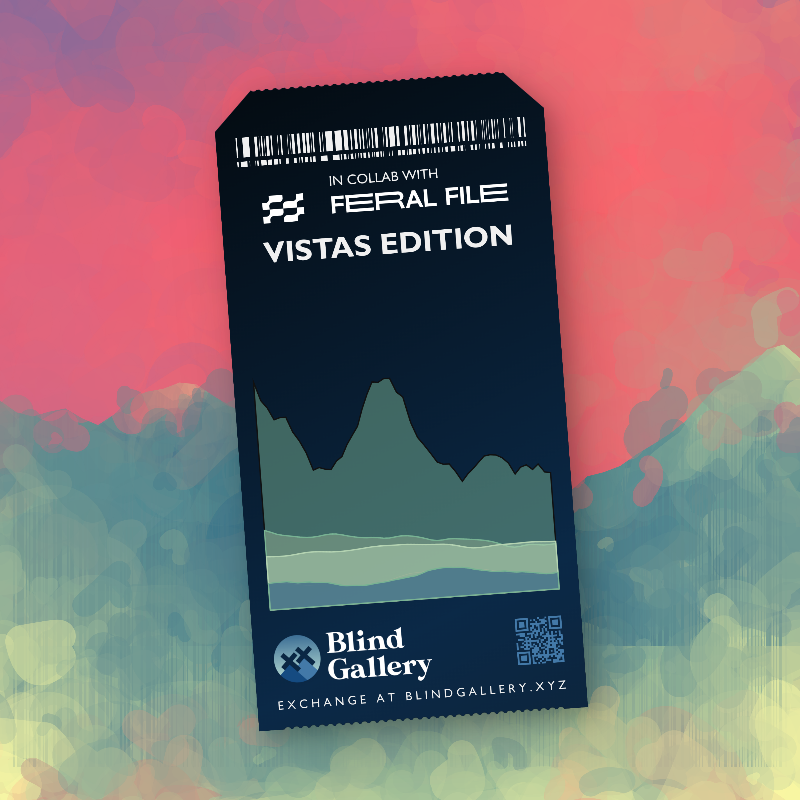 Blind Gallery Mint Pass (Vistas Edition) #31 static token preview