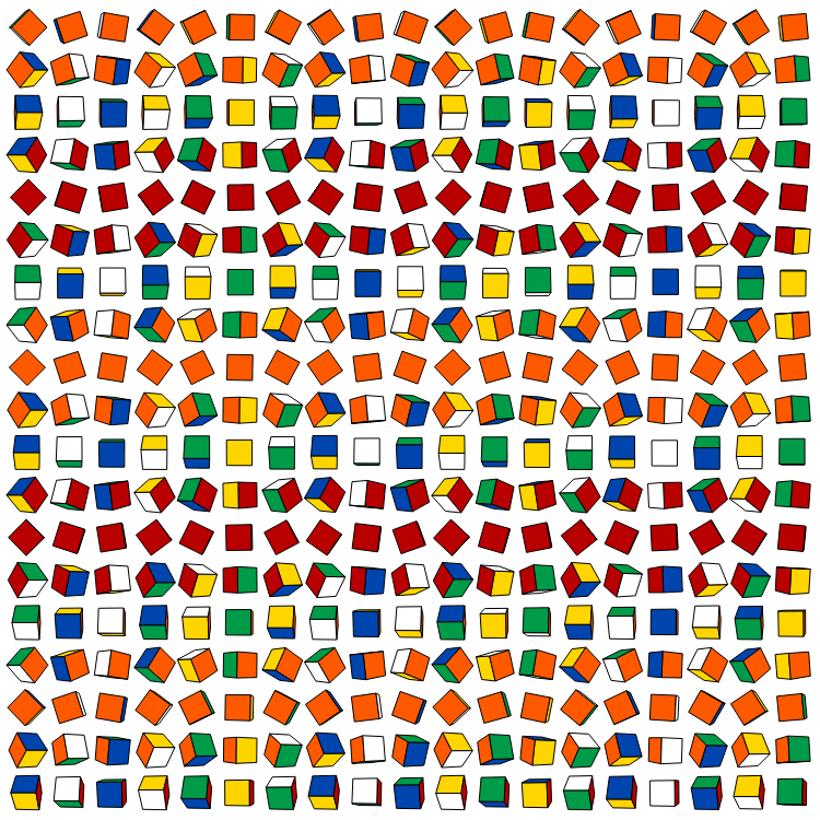 rubikVoxels #17 static token preview