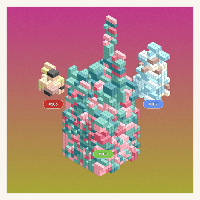Pokeblocks Squad #2 static token preview