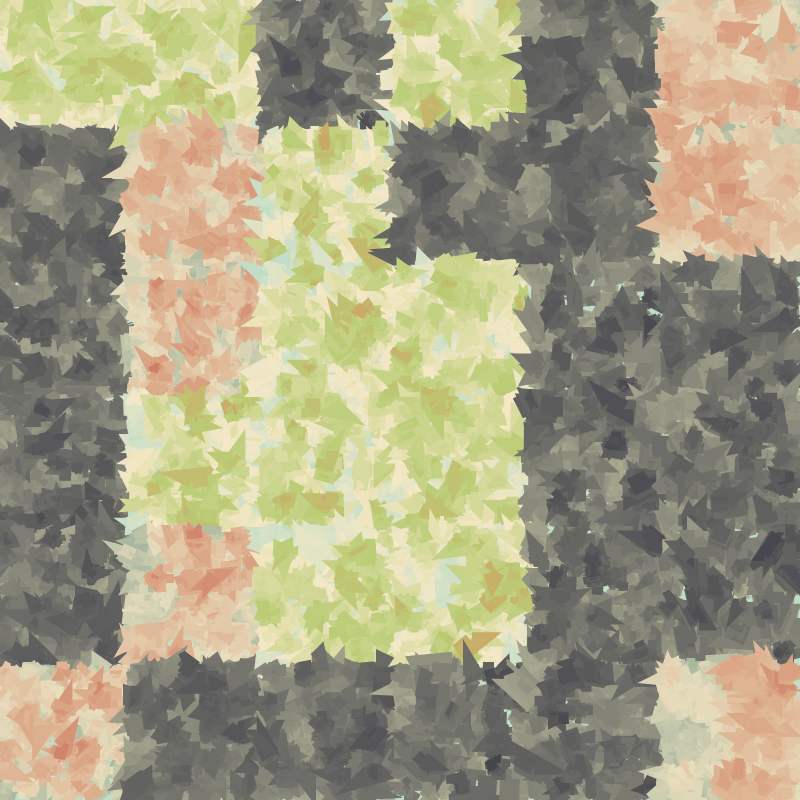 Watercolor Grid #4 static token preview