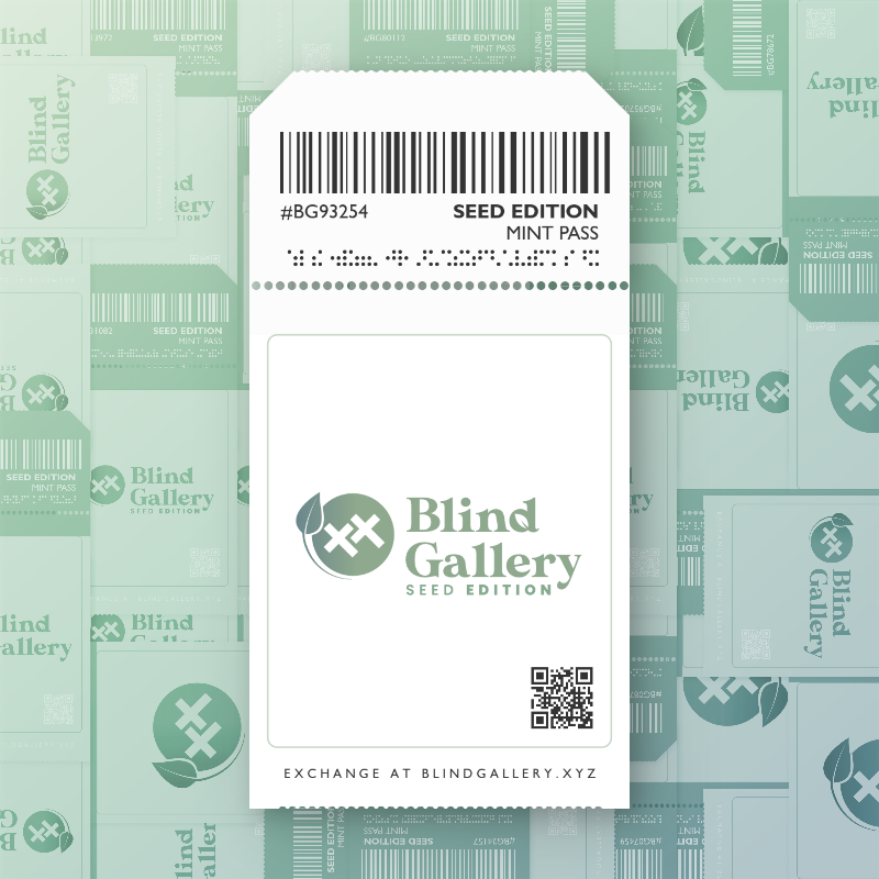 Blind Gallery Mint Pass (Seed Edition) #21 static token preview