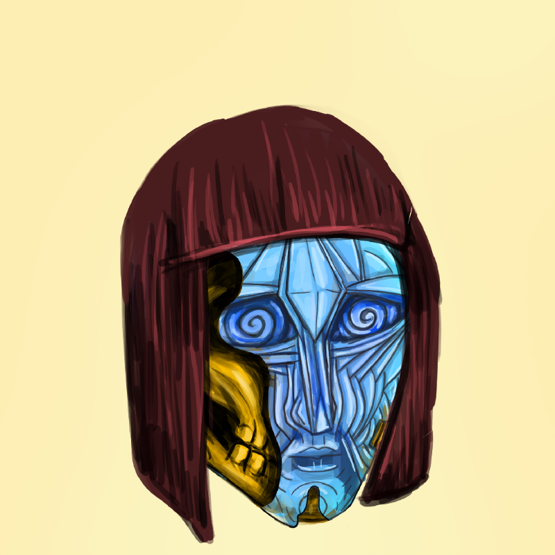 Morixels Colab #3 Ancient smileys #94 static token preview