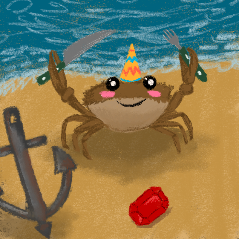 Silly Crab #3 static token preview
