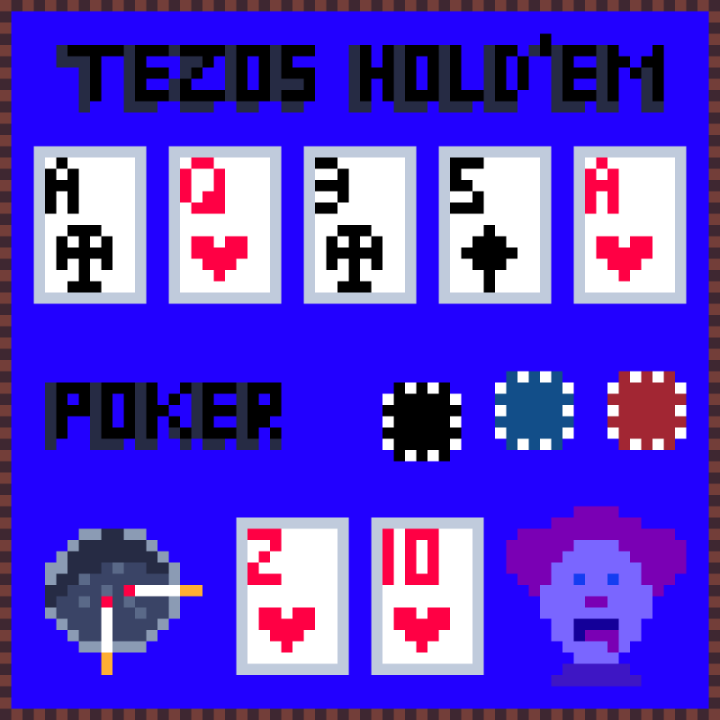 Tezos Hold'em Poker #10 static token preview