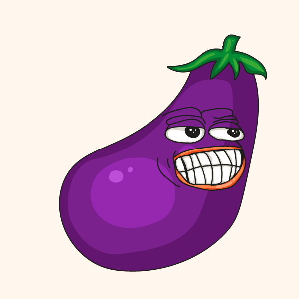 Pepe generative vegetables faces. #3 static token preview