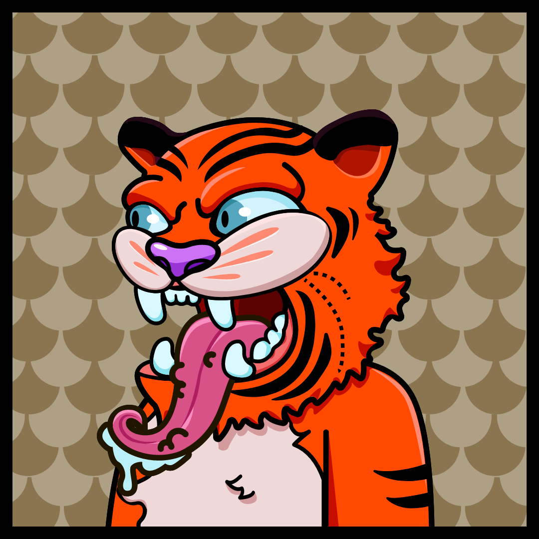 TIGERS Bored Club #175 static token preview