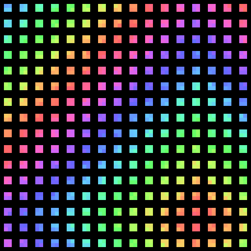 Animated RGB Squares #2 static token preview