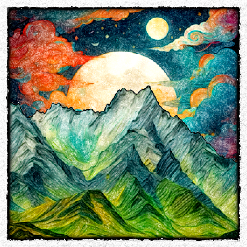 Artistic Thoughts V11 #8 static token preview