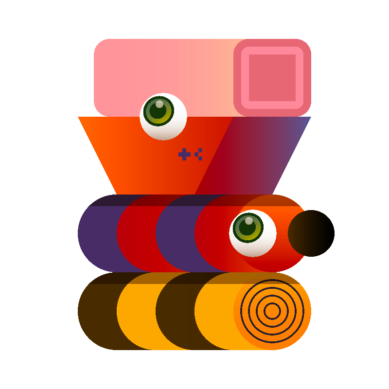 Geometric Monster #7 static token preview