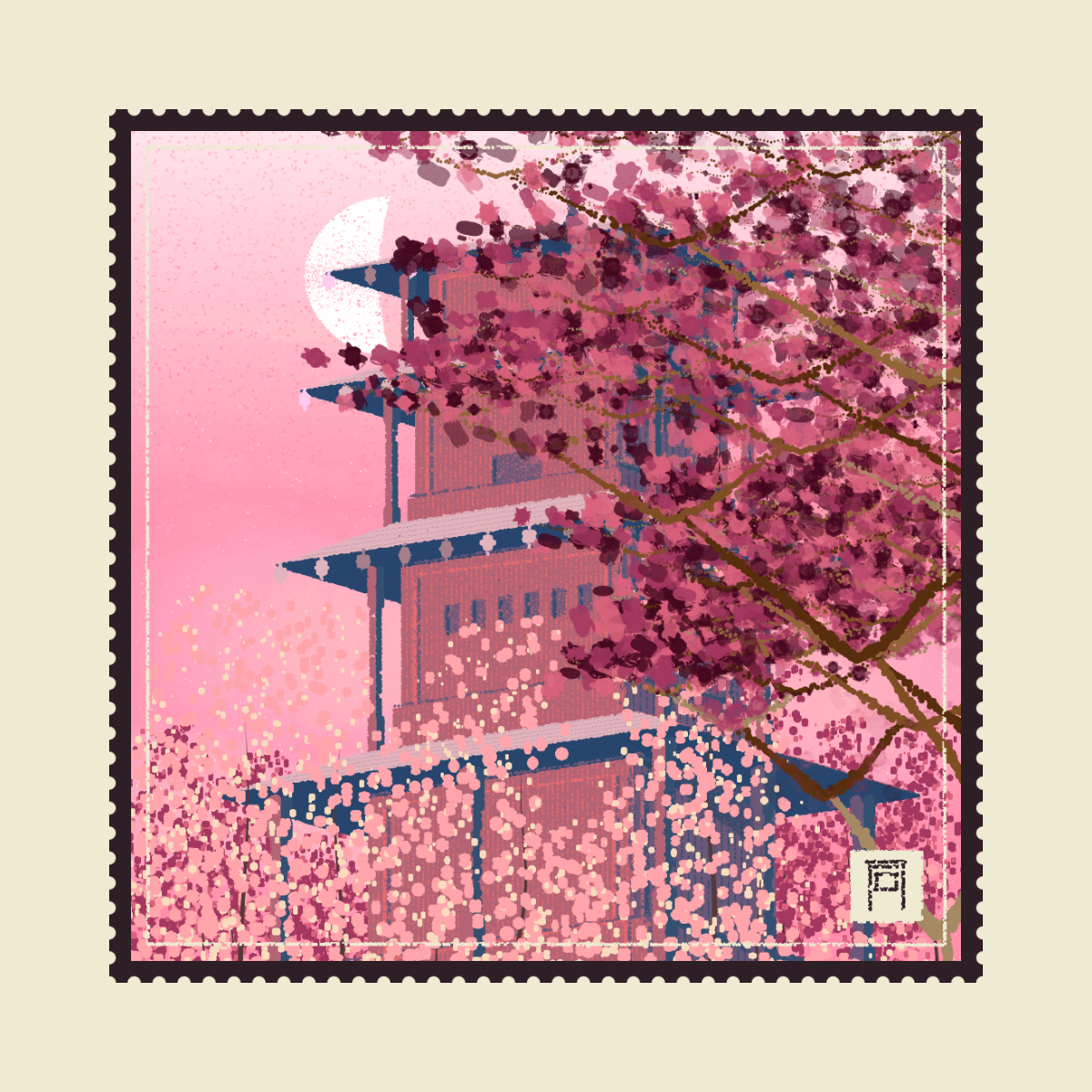 ABANDONED TEMPLE 廃寺 #2 static token preview