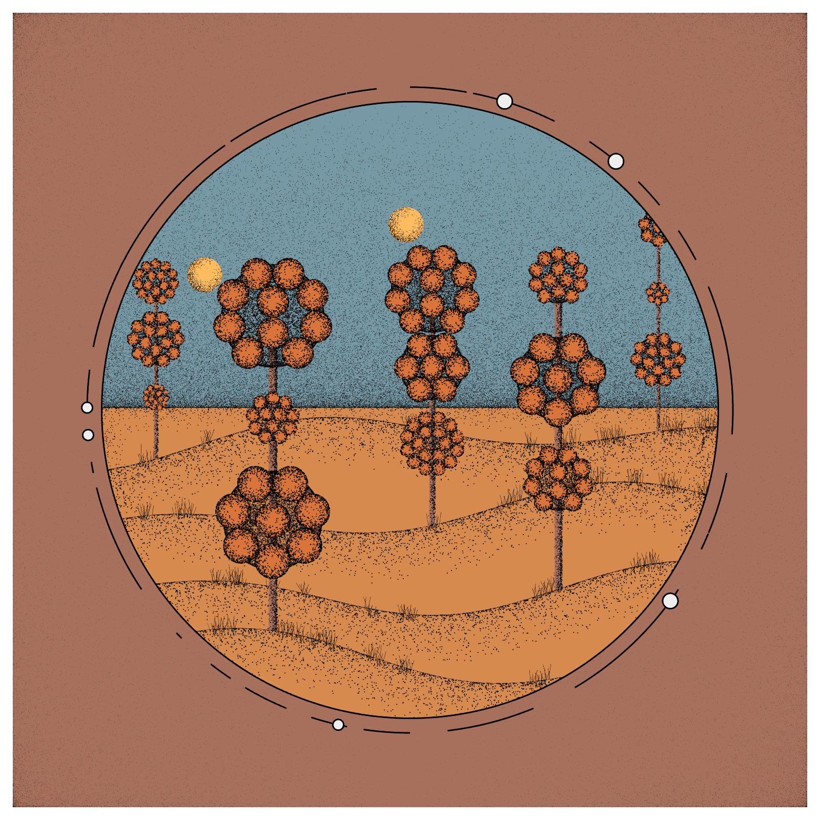 EXPLORING SPACE FLOWERS #19 static token preview