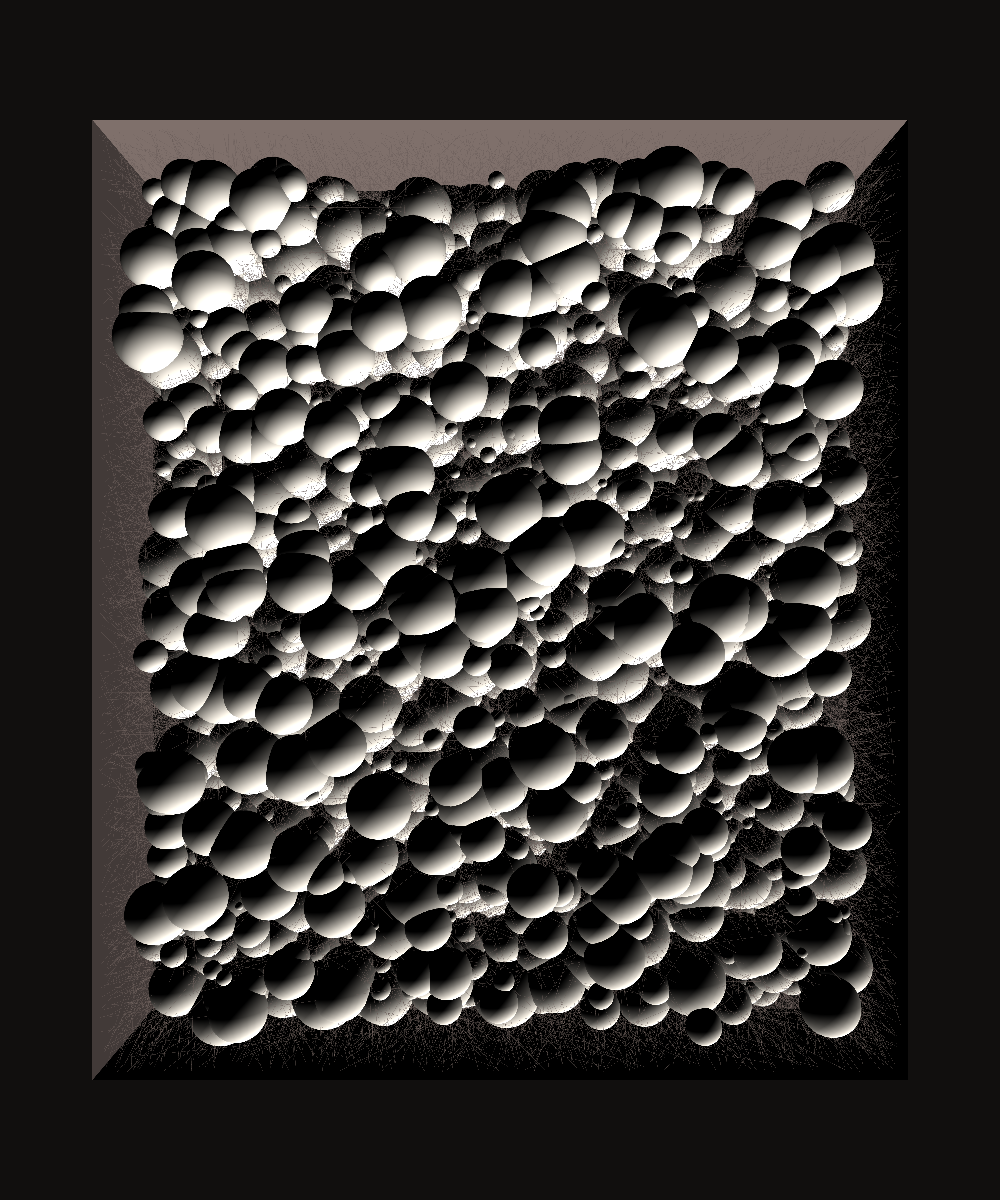 Generative art simulator #1 static token preview