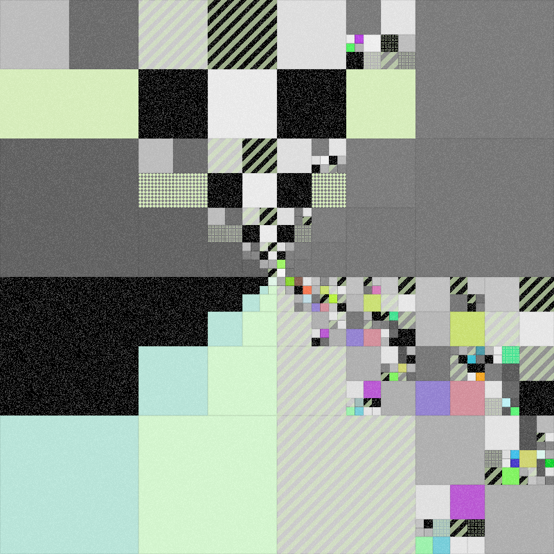 Brutalist Quads #13 static token preview