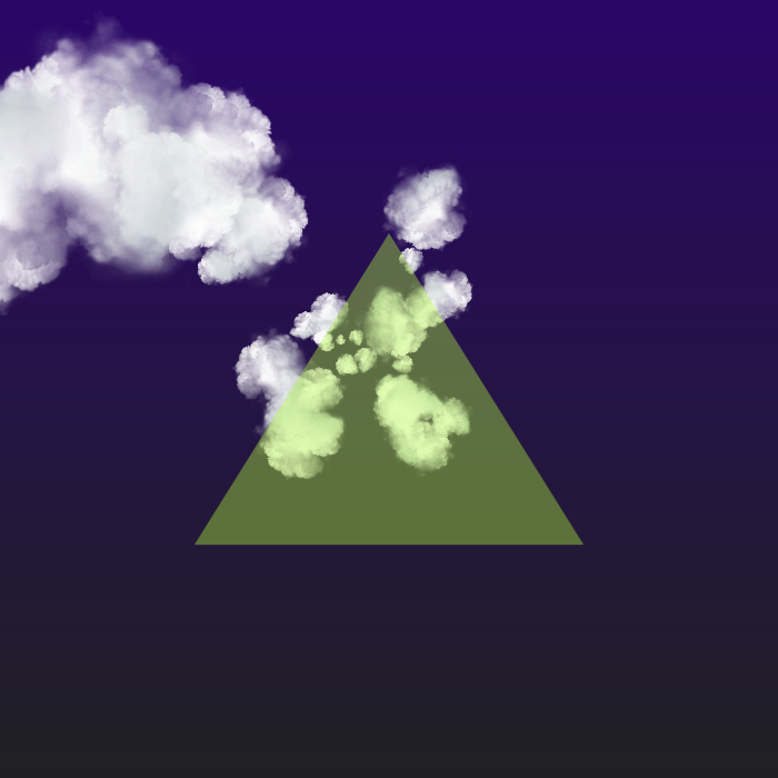 Floaty Clouds #6 static token preview