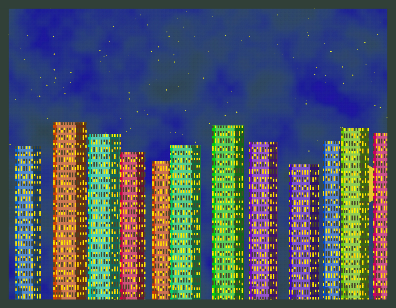 Celestial Cityscape #6 static token preview