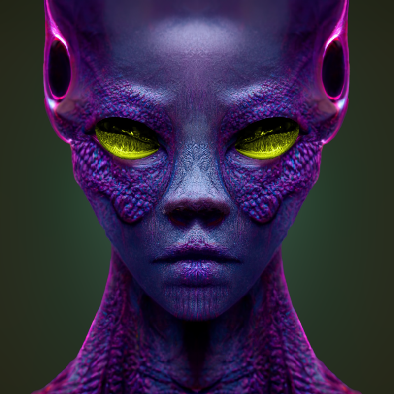 AI Aliens #3 static token preview