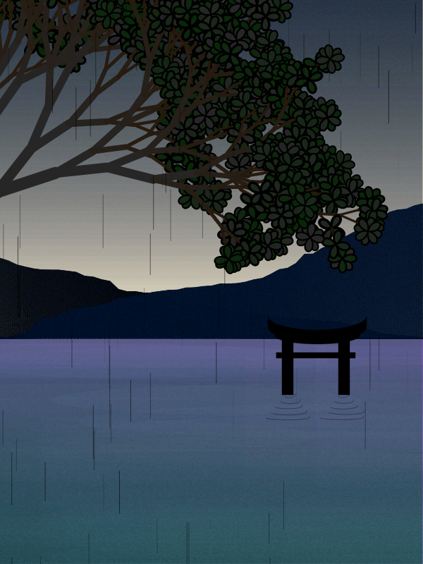 Foggy morning in a village near Tokyo #20 static token preview