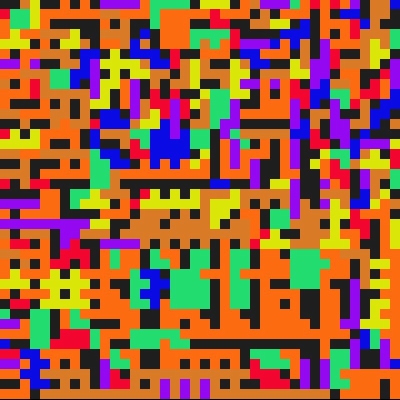 random.tetris #18 static token preview