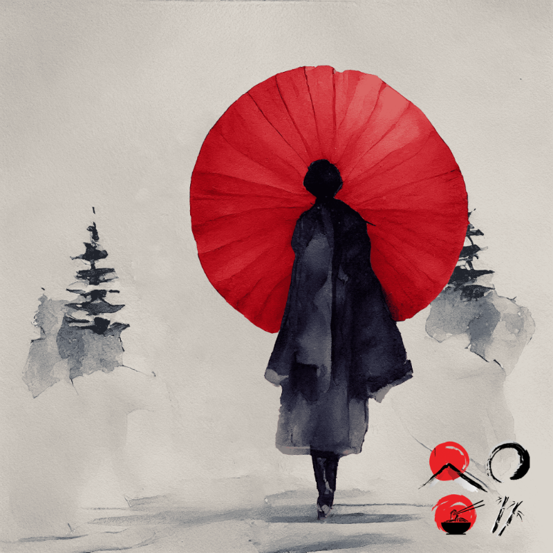 A walking geisha #22 static token preview