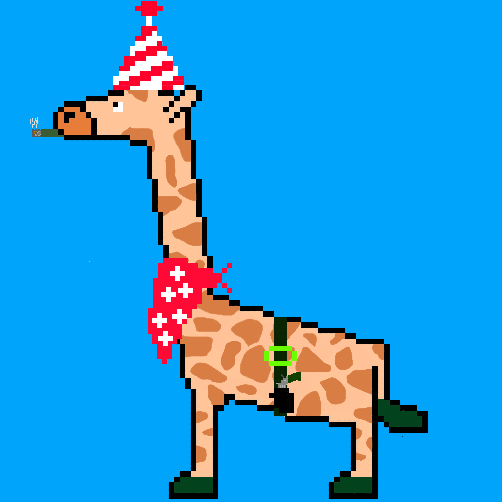 I'm a Giraffe #1 static token preview