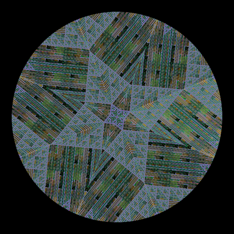 Binary kaleidoscope #17 static token preview