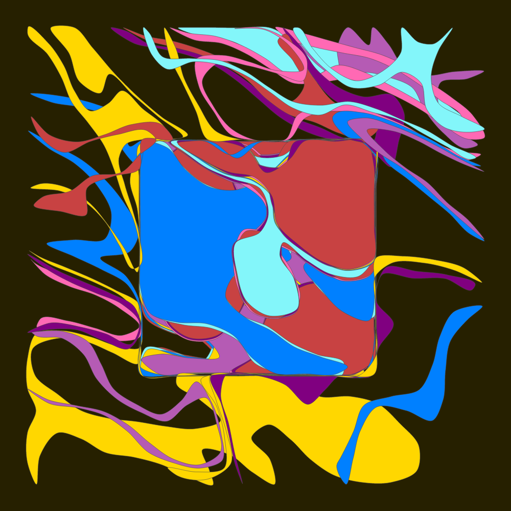 Geometric colorful shapes 3 #23 static token preview