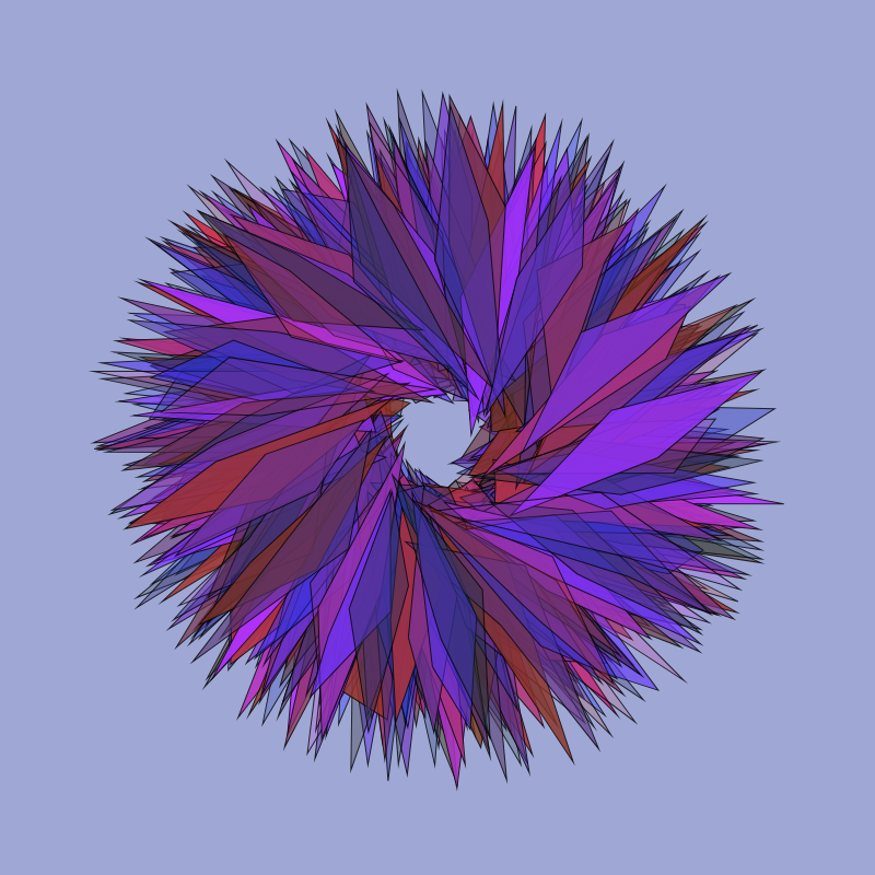 mosaic flower #22 static token preview