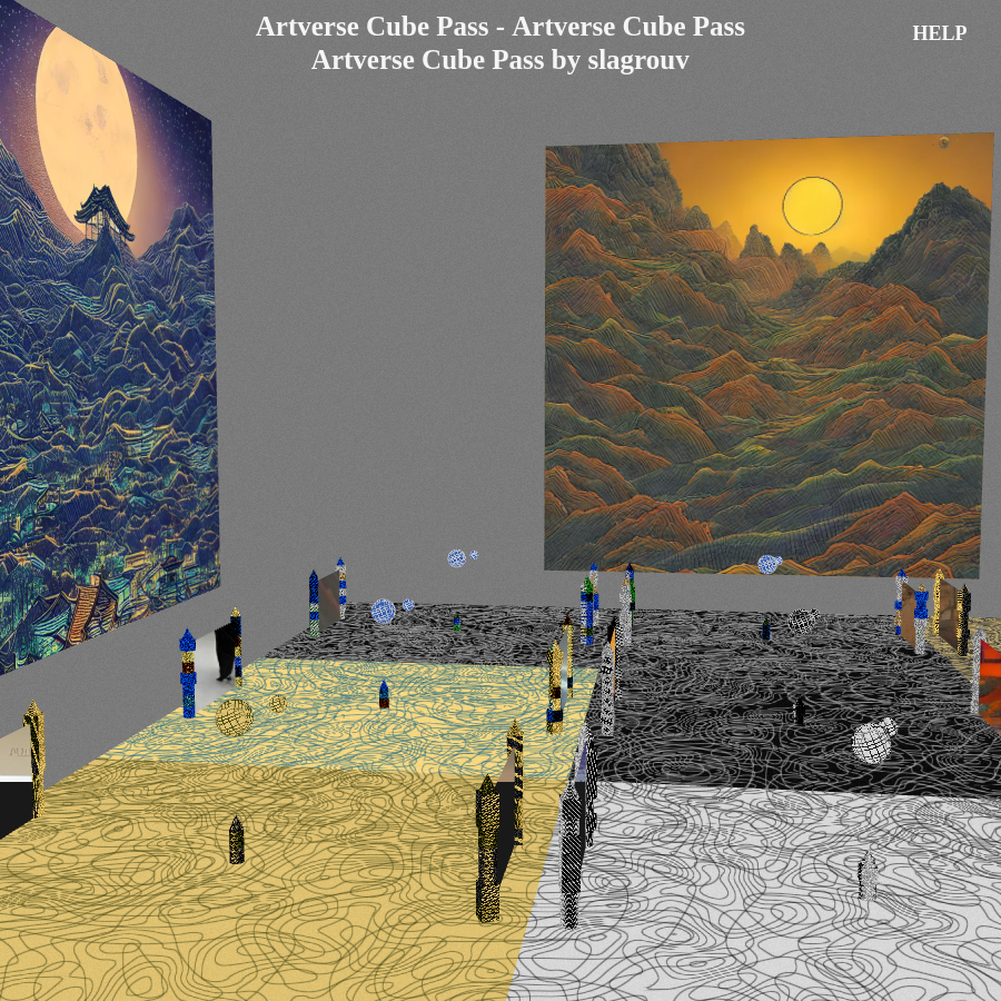 Artverse Cube Pass #6 static token preview