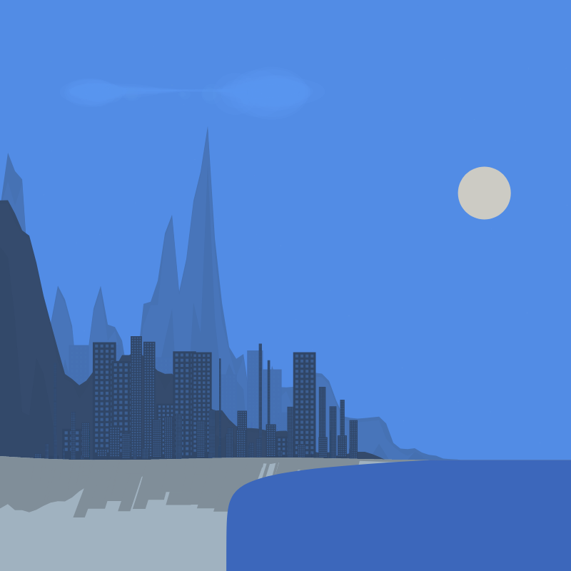 Beachscape #7 static token preview