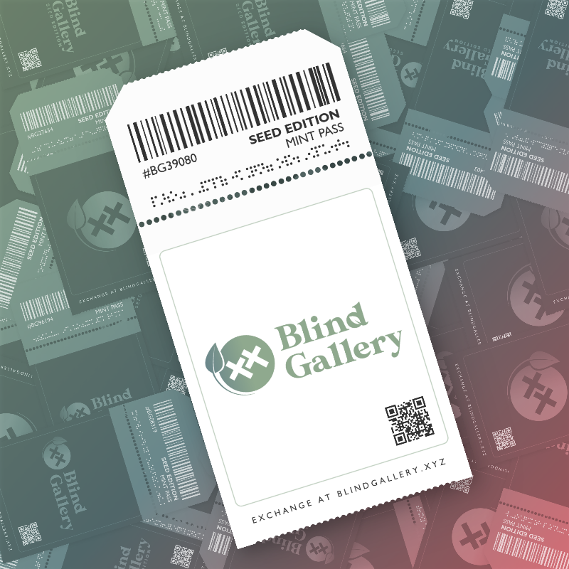 Blind Gallery Mint Pass (Seed Edition) #231 static token preview