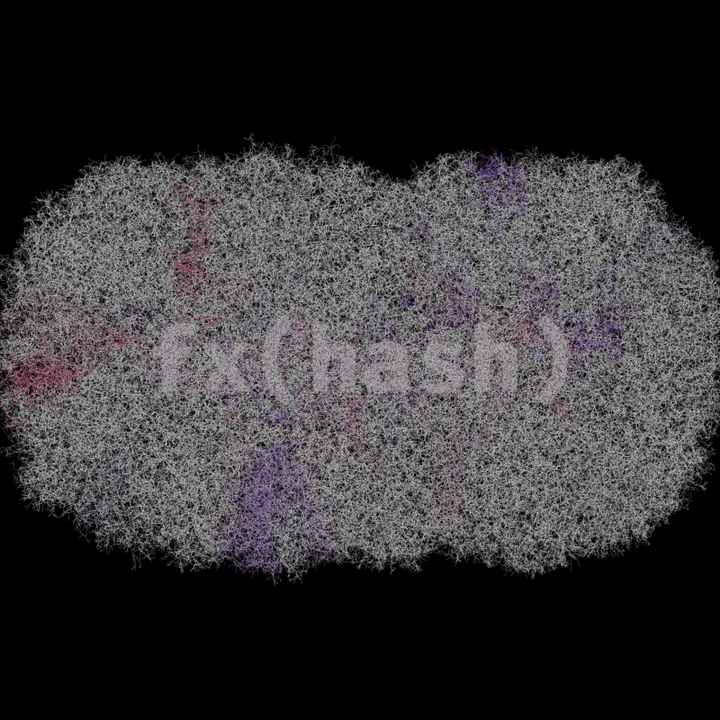 FXHASH Generative Logo #16 static token preview