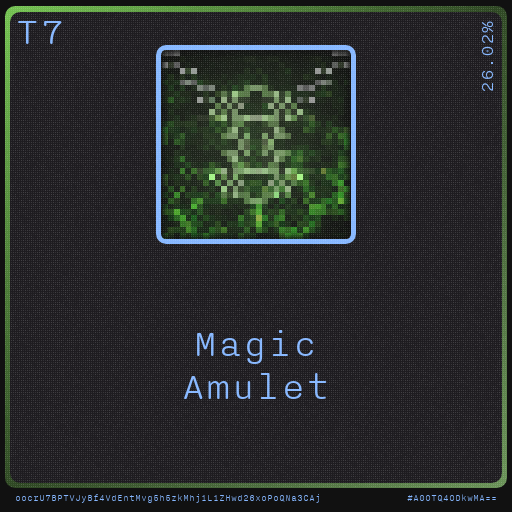 Gear for your quests - Amulet #1 static token preview