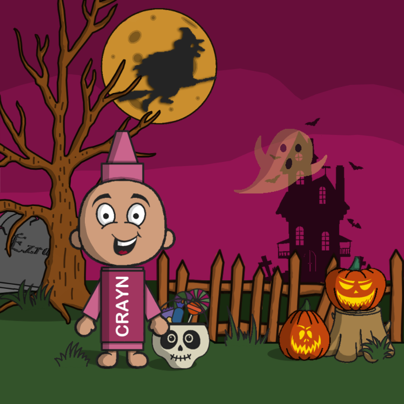 Spoopy Halloween #4 static token preview