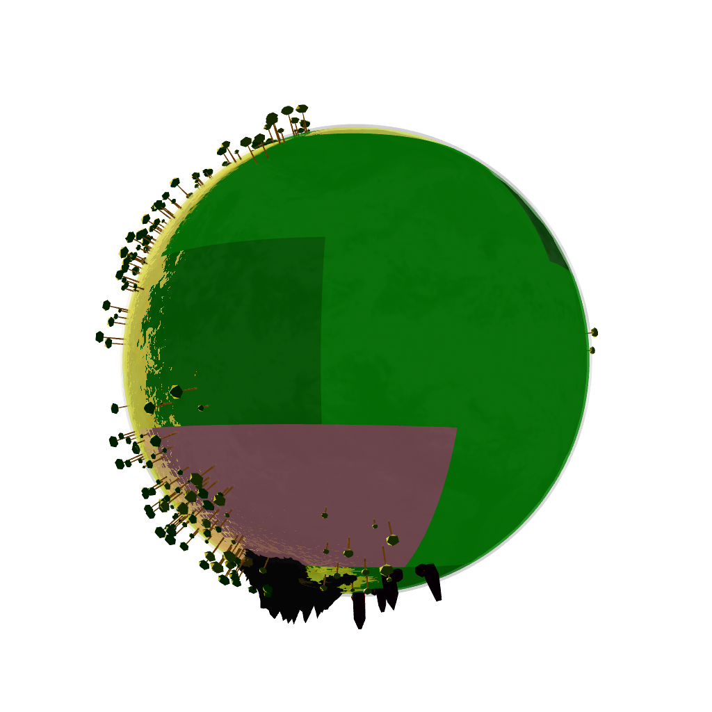 Exoplanets in texture #10 static token preview