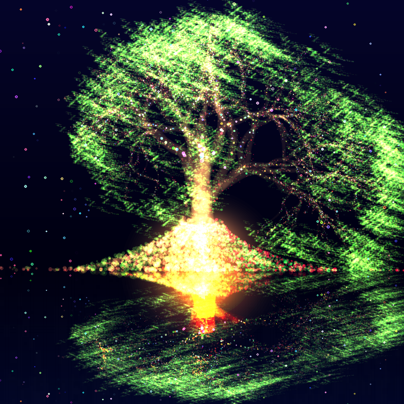 Luminous Tree #24 static token preview