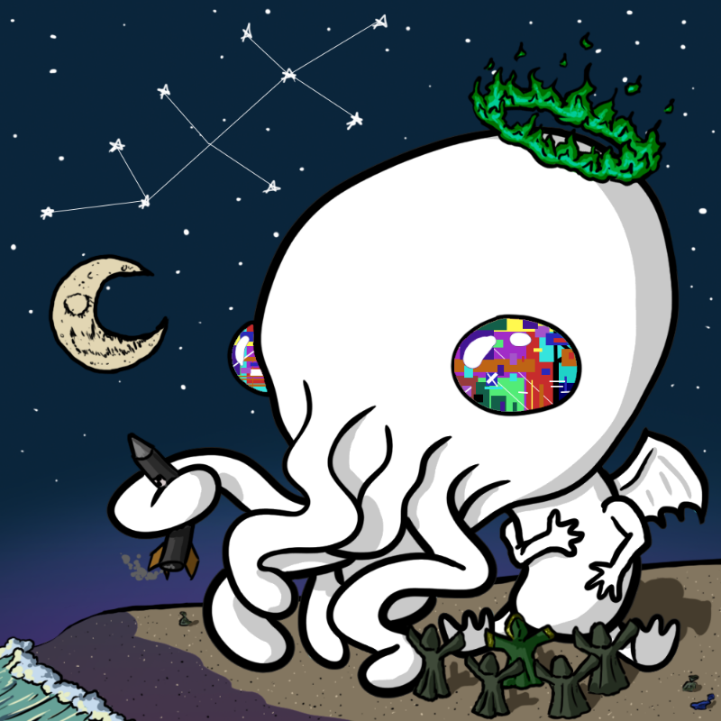 Chibi-thulhu #7 static token preview