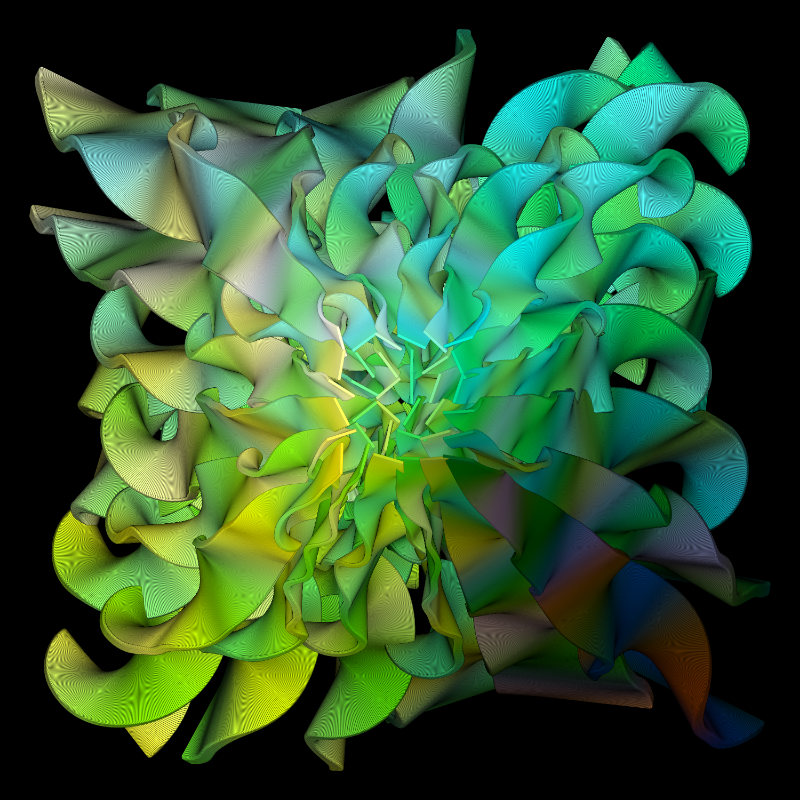 The Seaweed2 colorful version #10 static token preview