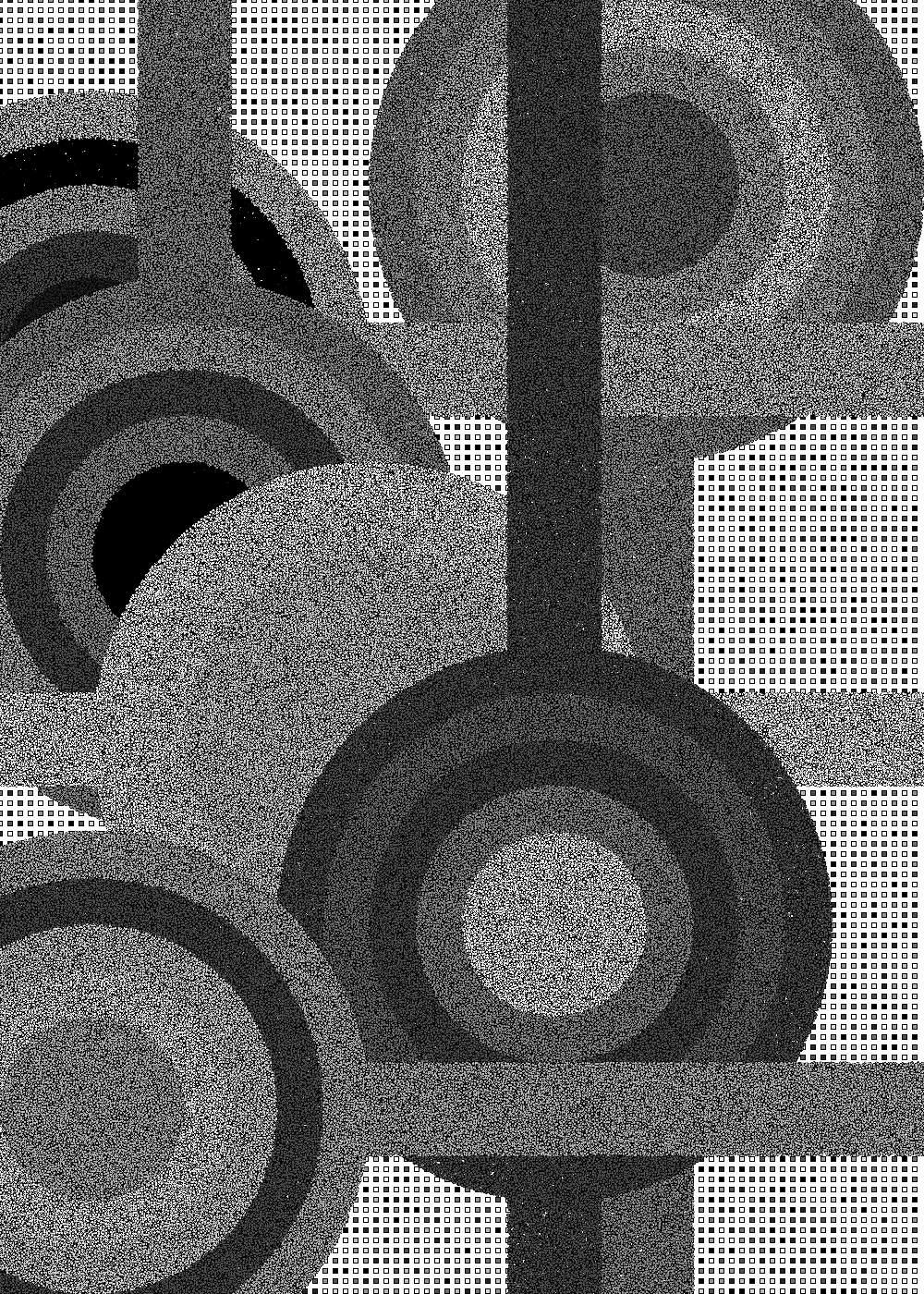 Grey Spectrum #9 static token preview