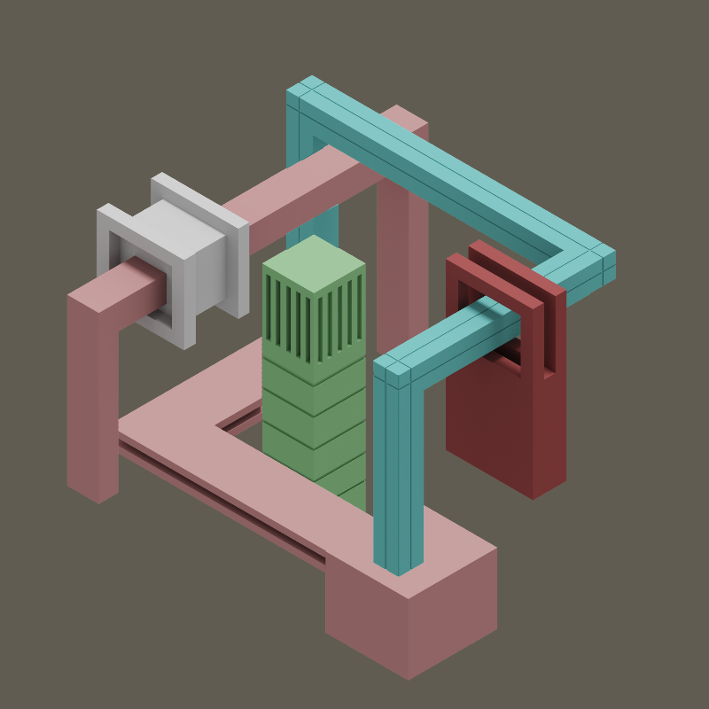 mini world of cubes #21 static token preview