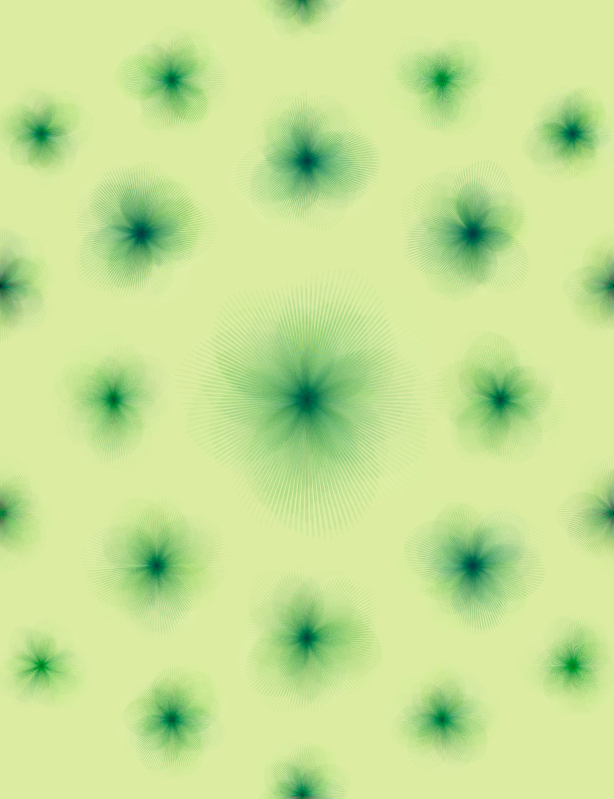 Fairy flower pattern #3 static token preview