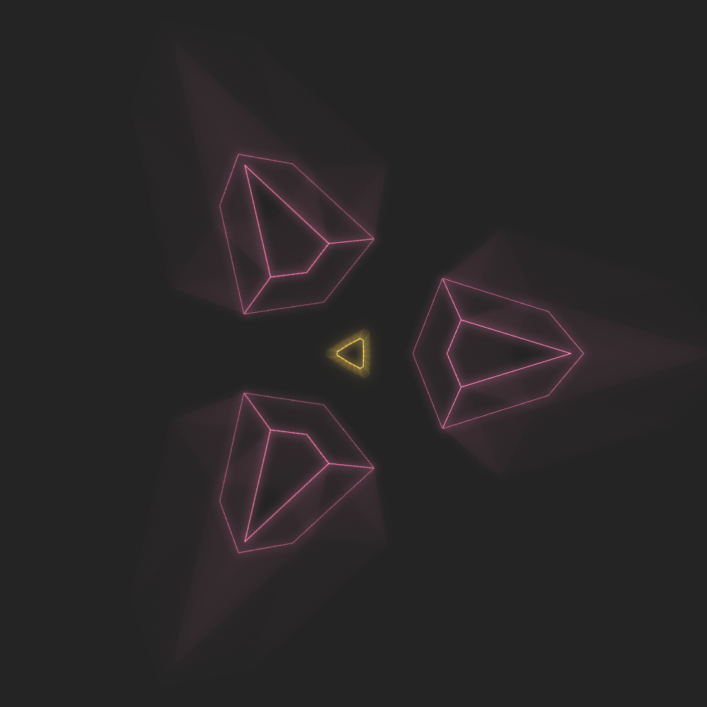 Neon Kaleido #22 static token preview