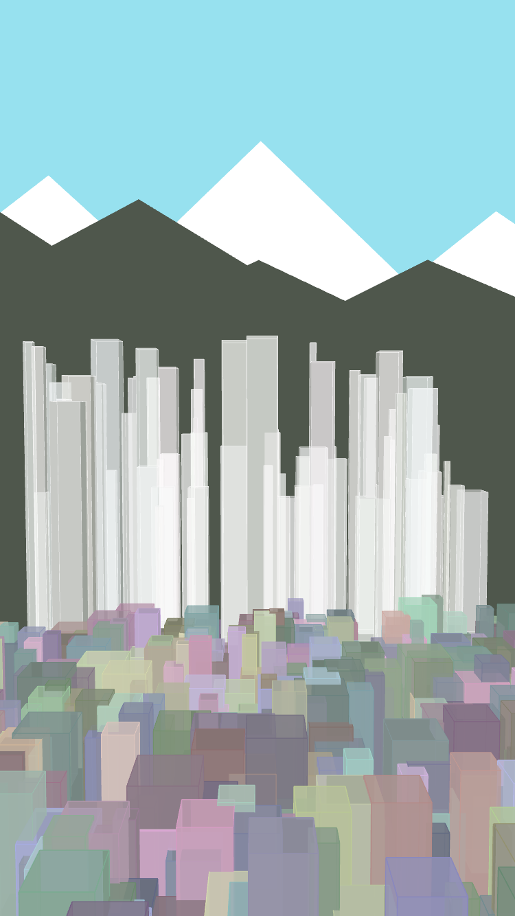 Los Angeles Winter Skyline #2 static token preview