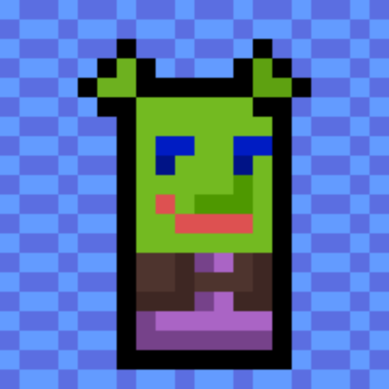 Shrek Pixel #2 static token preview